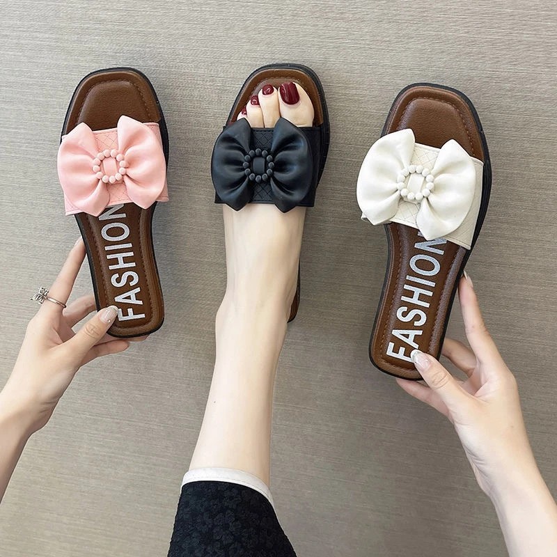 Korean fashion women flat sand...